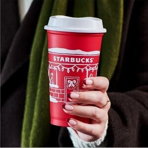 Starbucks 2025 RED Cup Holiday Tumbler brand new